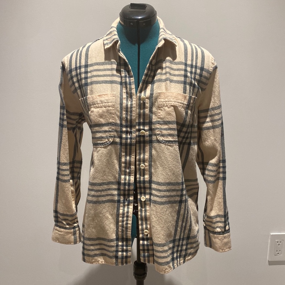 Madewell loose fit Flannell Shirt